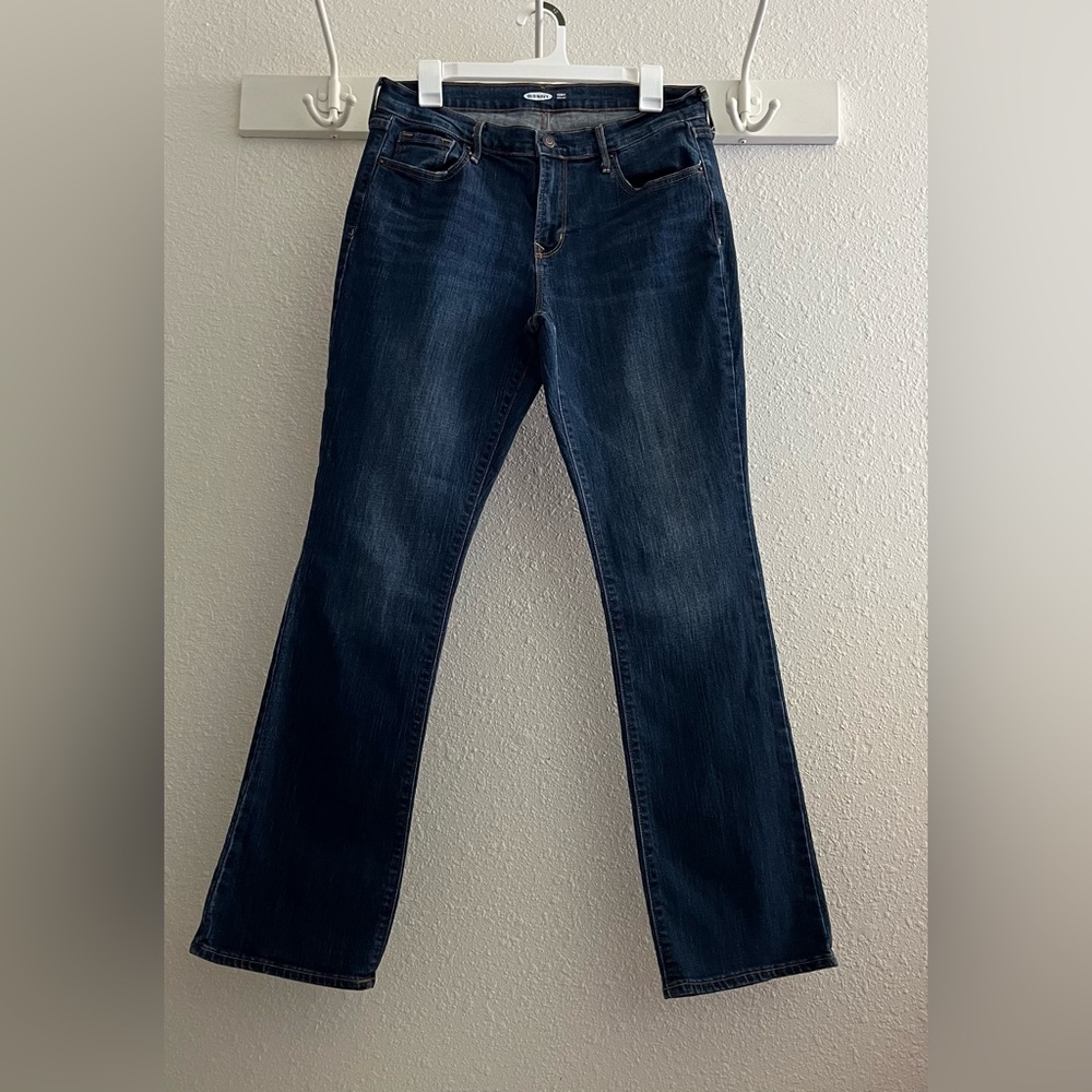 Old Navy curvy boot-cut jeans, size 10